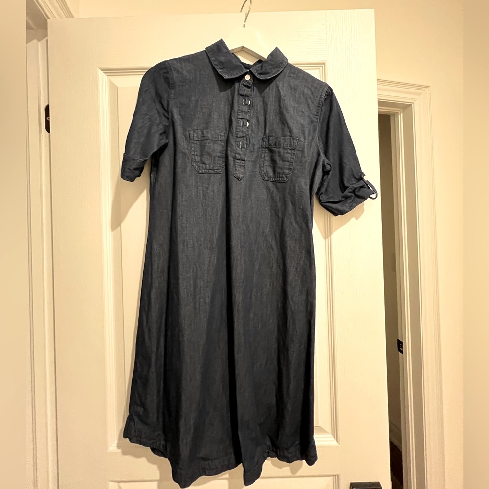 Karen Scott Denim Colour Dress